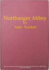 Northanger Abbey cover